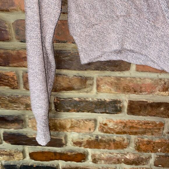 Free People Rose Metallic Going For Gold Faux Wrap Sweater Women's Size Medium - Picture 4 of 8